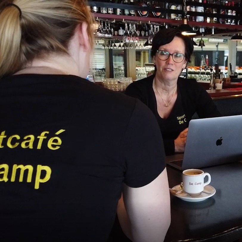 sport cafe de camp koffie bar en gezellig